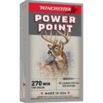 Winchester Power Point 270 Winchester Ammo 150 Grain Jacketed Soft Point