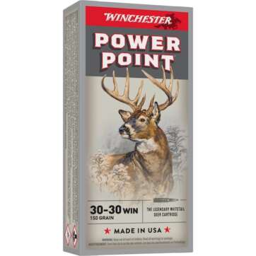 Winchester Power Point 30-30 Winchester Ammo 150 Grain Jacketed Soft Point