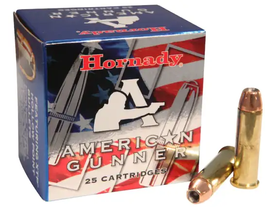 Hornady American Gunner 357 Magnum Ammo 125 Grain Hornady XTP Jacketed Hollow Point Box of 25
