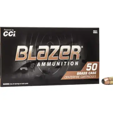 Blazer Brass 357 Magnum Ammo 158 Grain Jacketed Hollow Point
