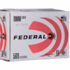 Federal 9mm Luger Ammo 115 Grain Full Metal Jacket – 500 Round Bulk Pack
