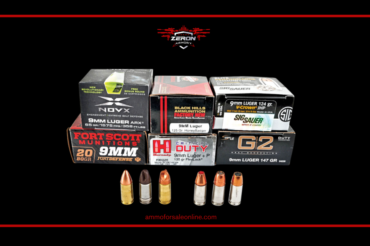 best 9mm grain for training comparison chart